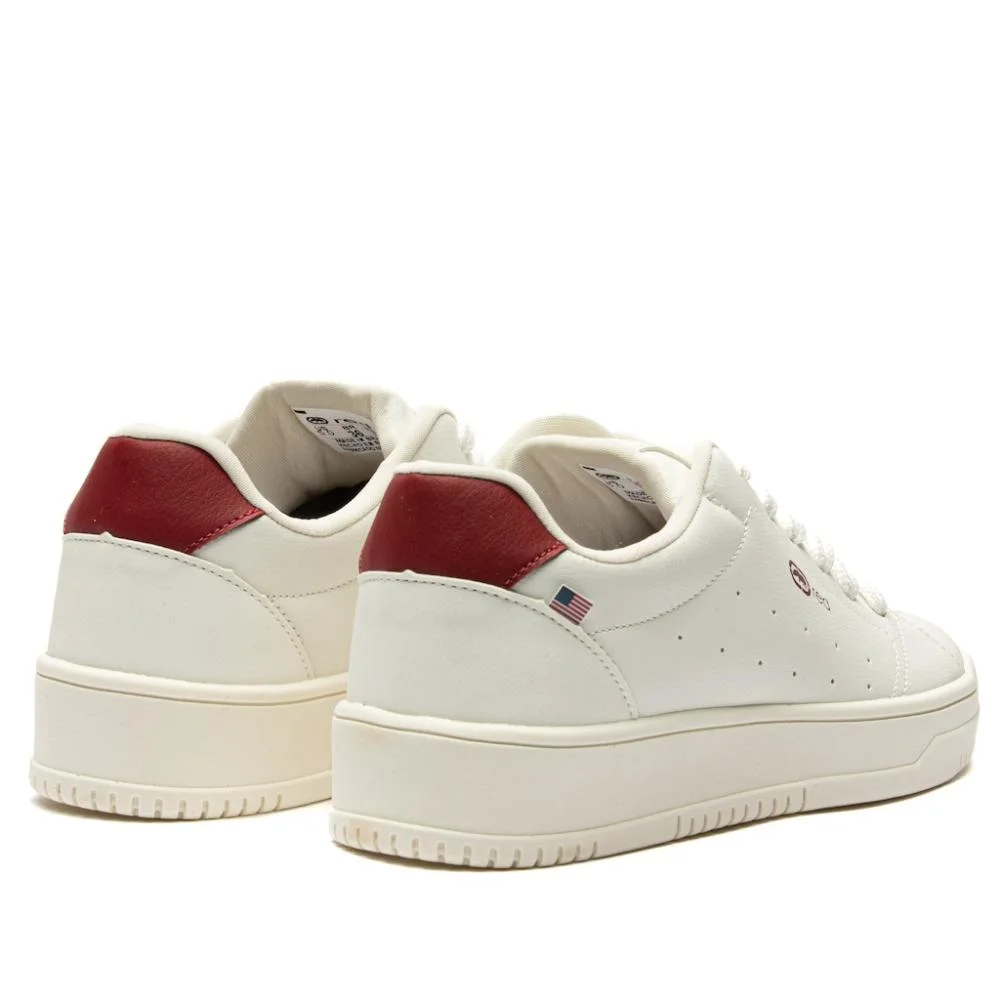 TENIS ECKO ATLANTA REF ECATL-03 FEMININO Branco/Vermelho 4
