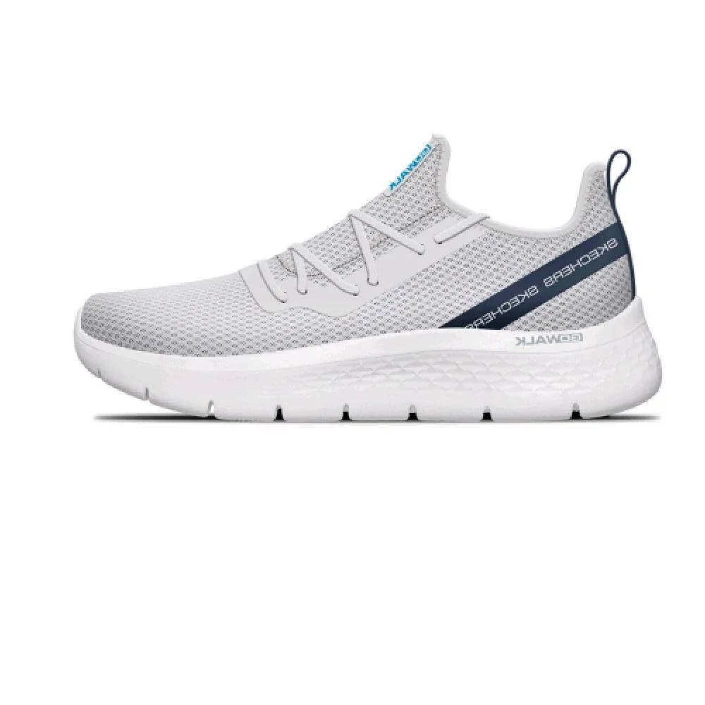 TENIS SKECHERS GO WALK FLEX - SATURN HORIZON MASCULINO Cinza/Azul Marinho 4