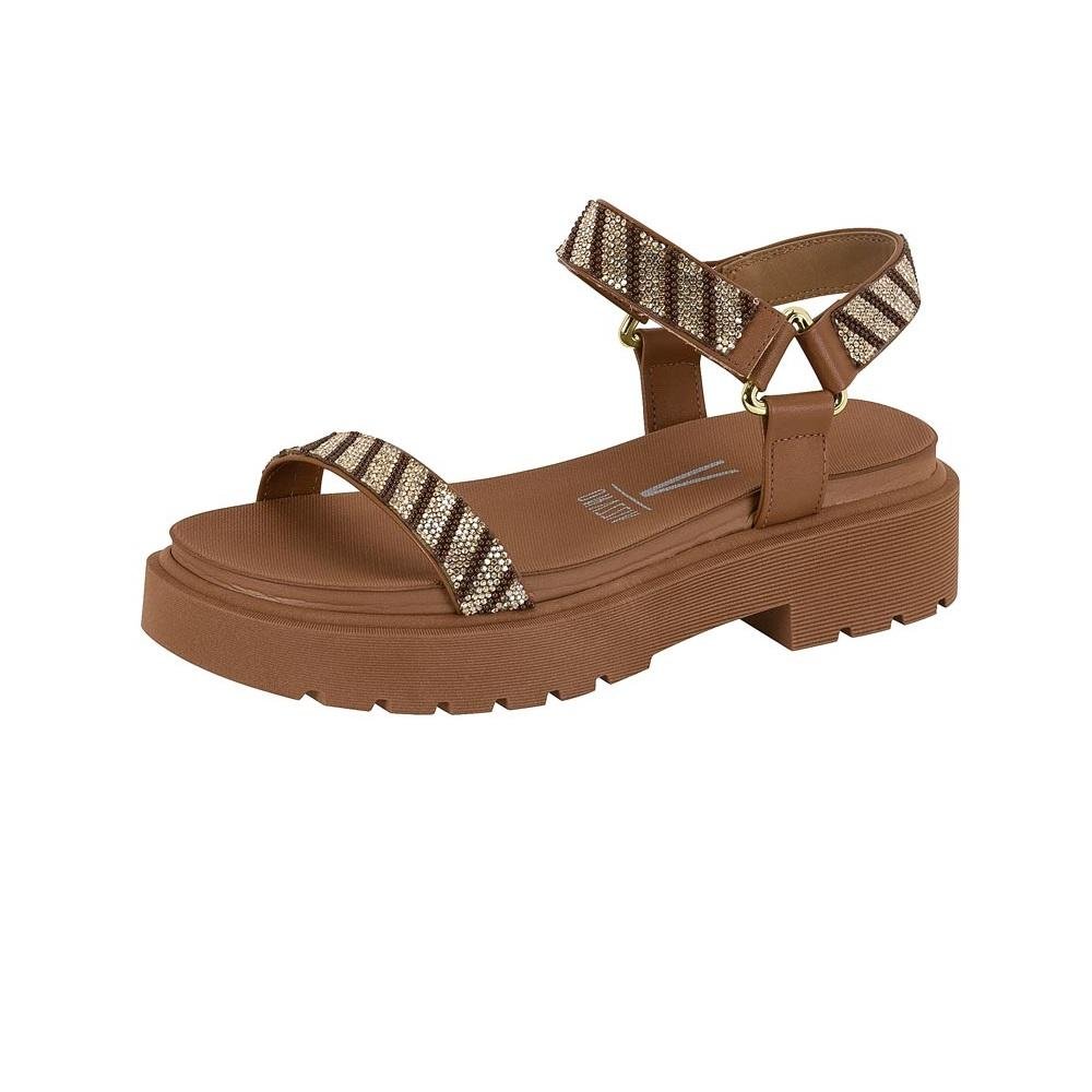 SANDALIA VIZZANO PLATAFORMA STRASS REF 6499.103.27030 Bege 2