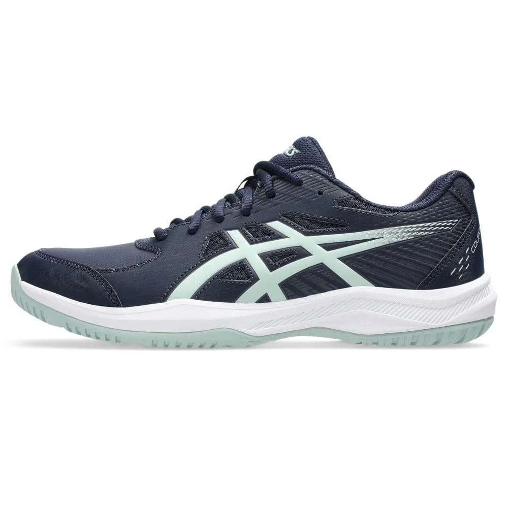 TENIS ASICS COURT SLIDE 4 MASCULINO Azul/Verde 2