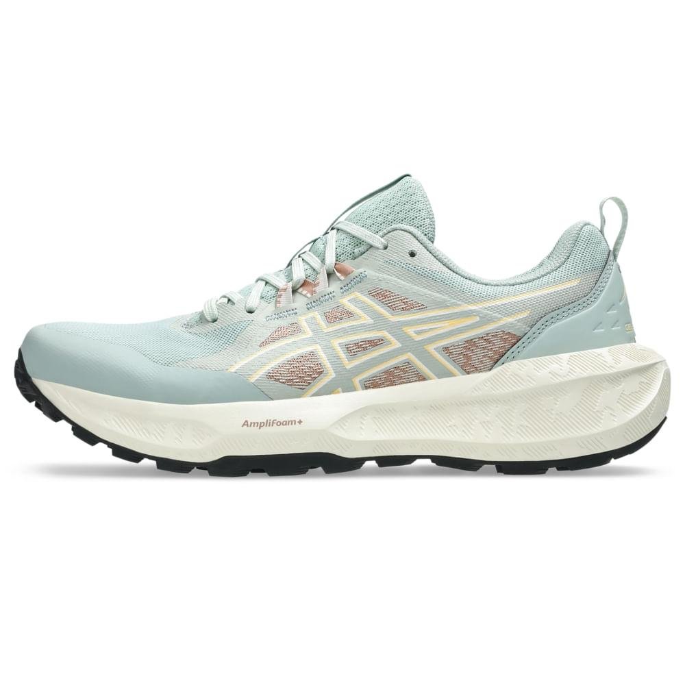 TENIS ASICS GEL-SONOMA 8 FEMININO Verde/Laranja 2