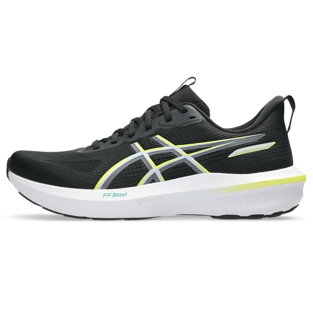 TENIS ASICS GT-1000 14 MASCULINO Preto/Amarelo 2