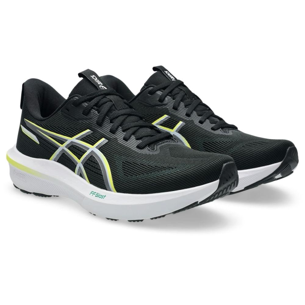 TENIS ASICS GT-1000 14 MASCULINO Preto/Amarelo 3