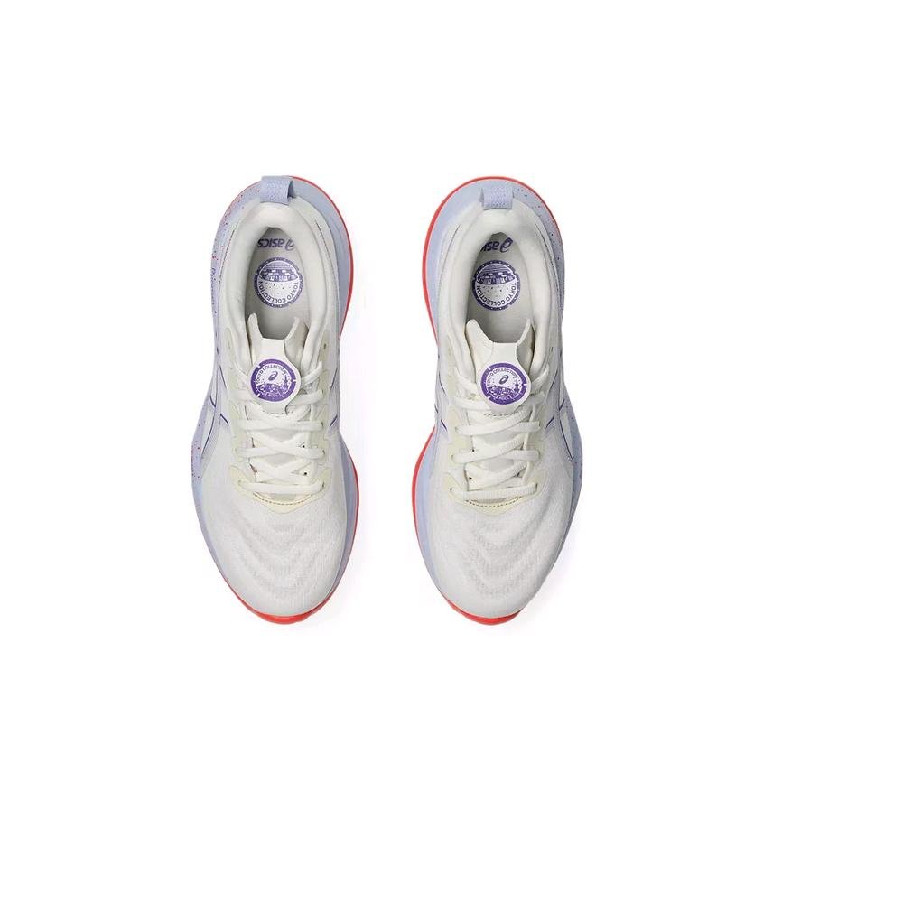 TENIS ASICS GEL-CUMULUS 27 TOKYO FEMININO Branco/Lilás 4