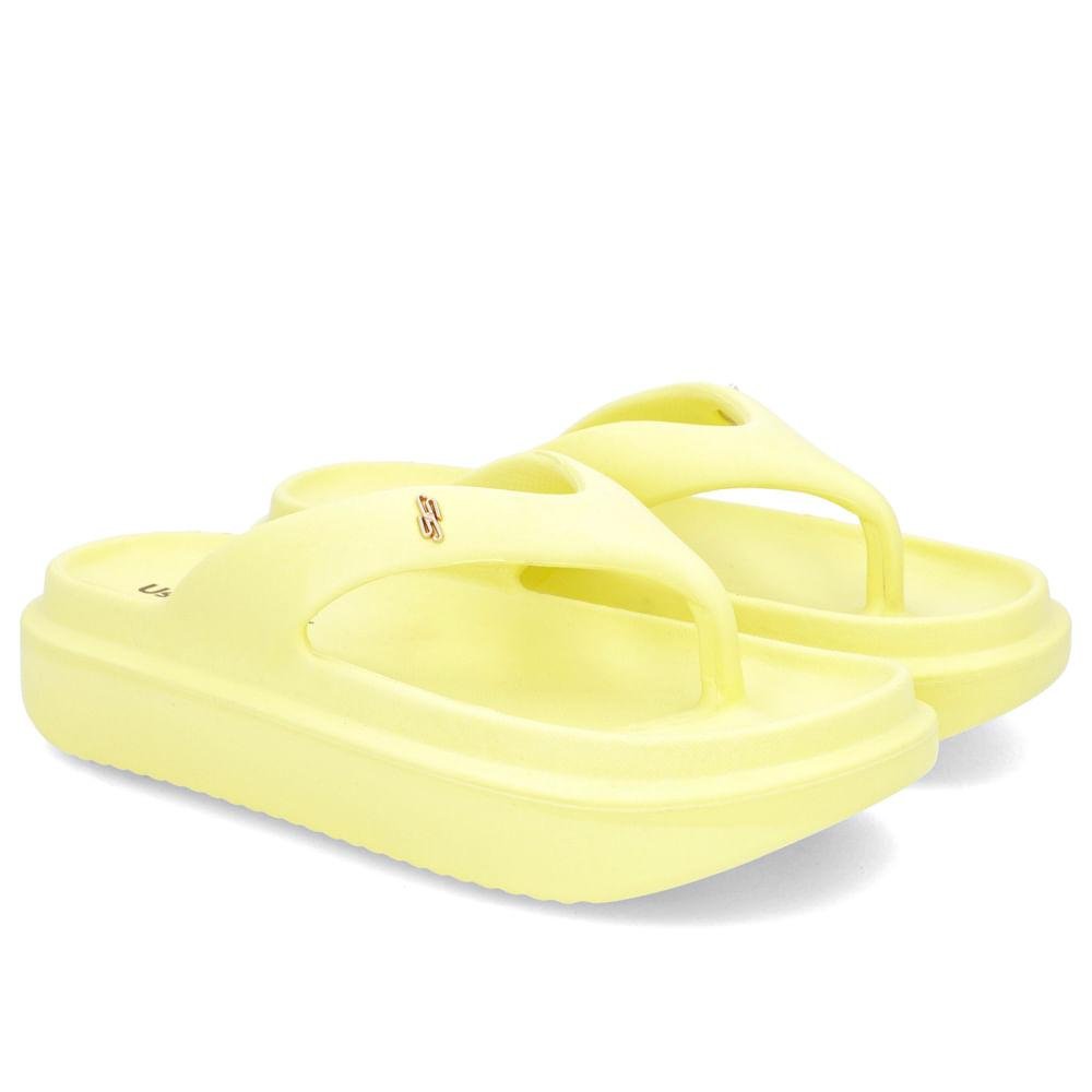 CHINELO USAFLEX POOFY PLATAFORMA EVA REF AM14001 FEMININO Amarelo 2