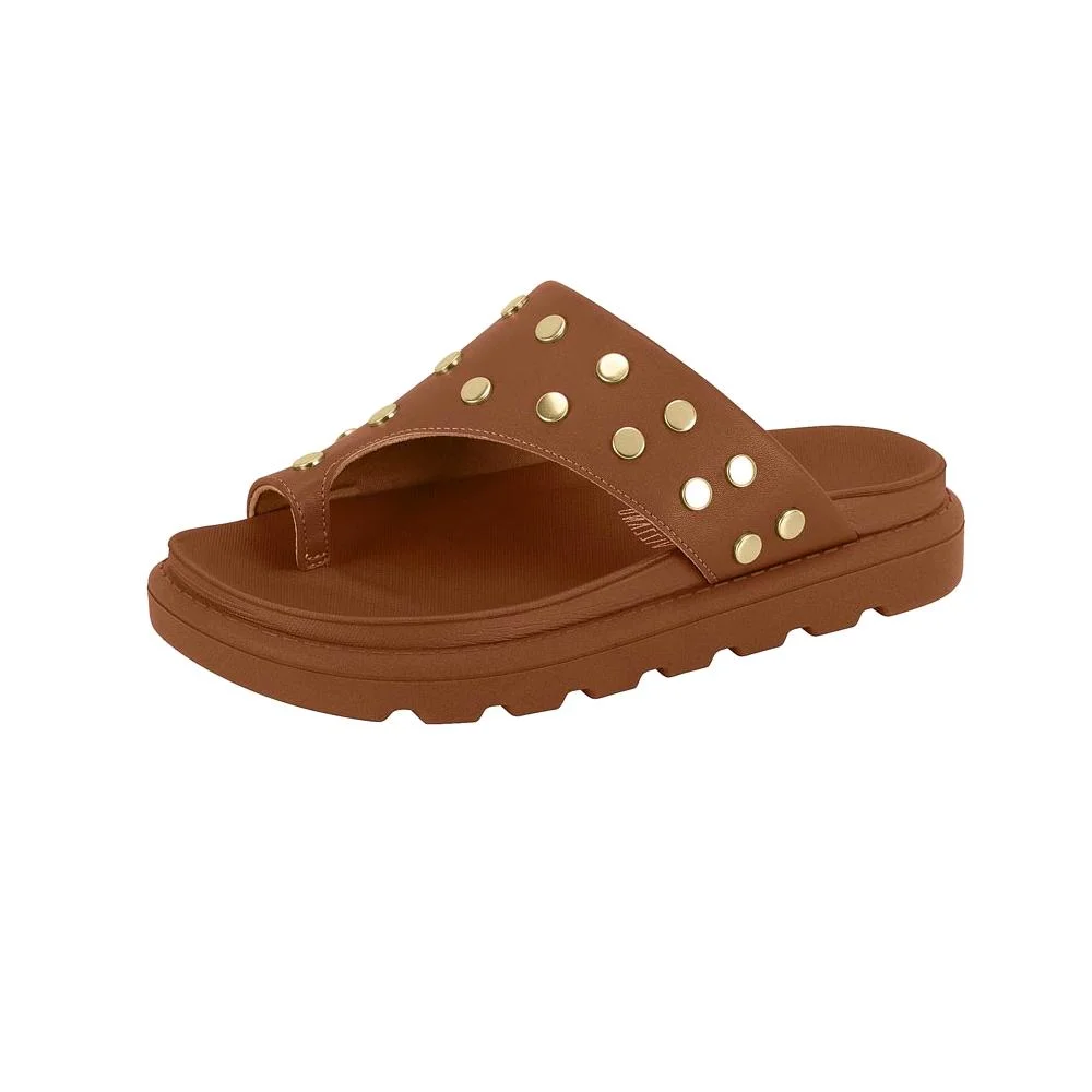 SANDALIA VIZZANO DE DEDO REF 6510.117.7286 FEMININO Marrom 2