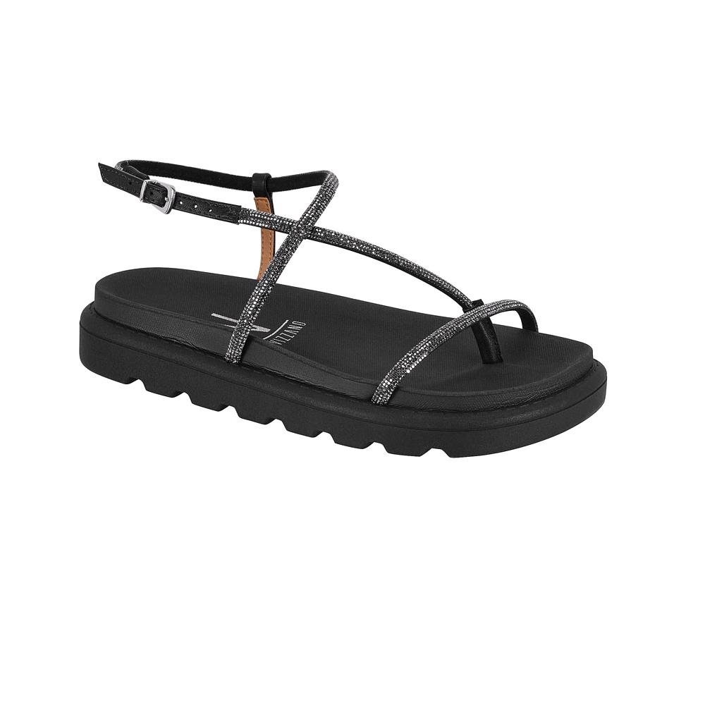 SANDALIA VIZZANO PAPETE STRASS REF 6459.139.30082 FEMININO Preto 3