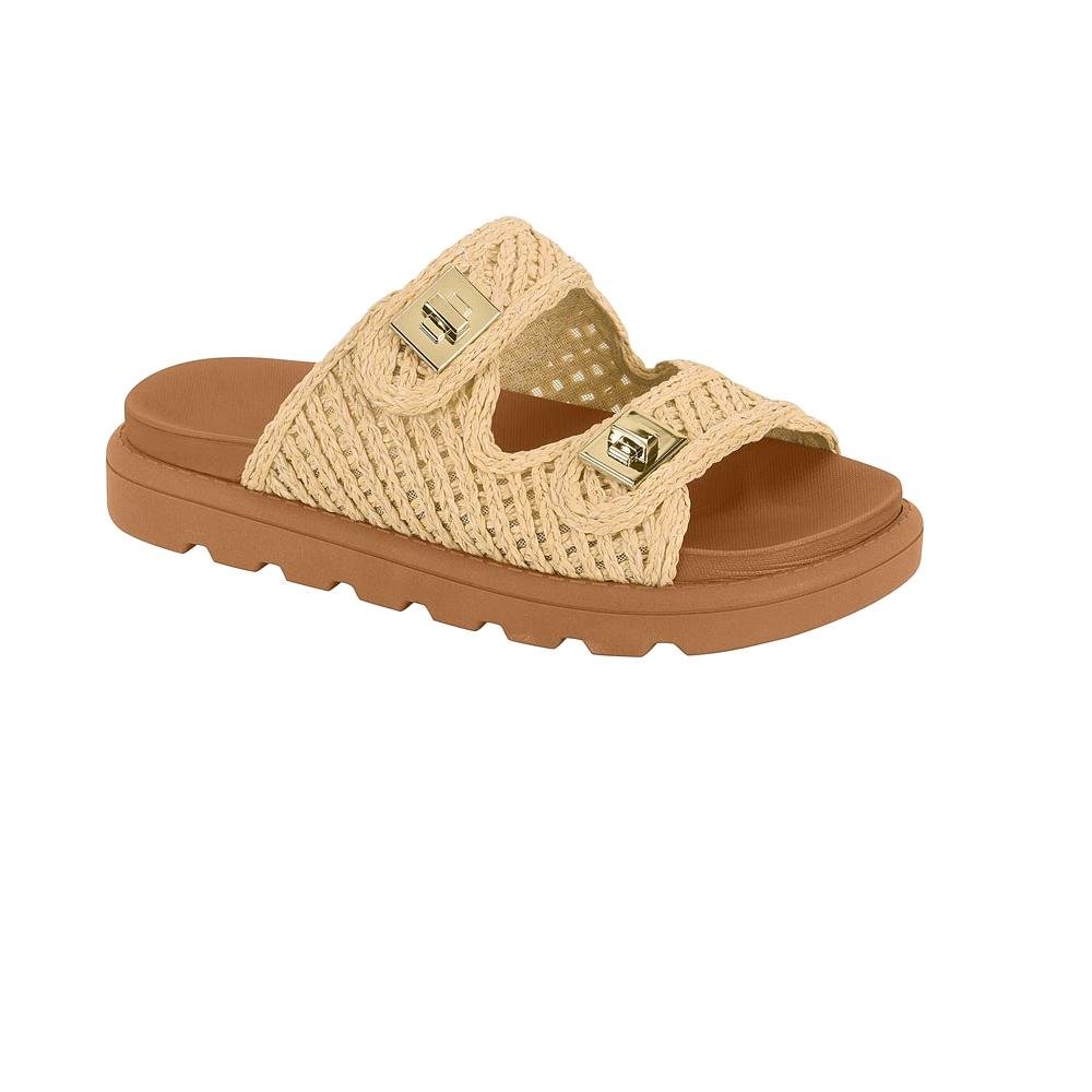 SANDALIA VIZZANO PAPETE PALHA REF 6510.119.30367 FEMININO