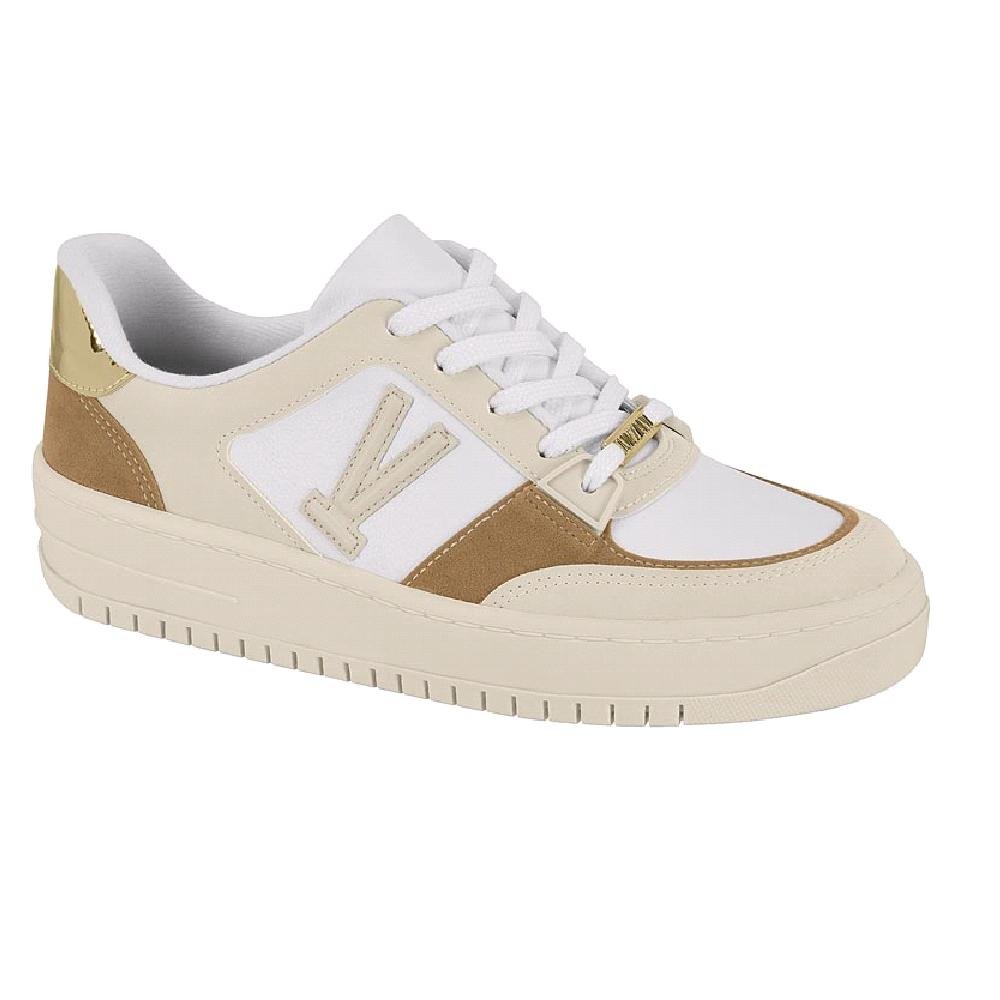 TENIS VIZZANO CASUAL REF 1389.131.30625 FEMININO Branco/Dourado 3