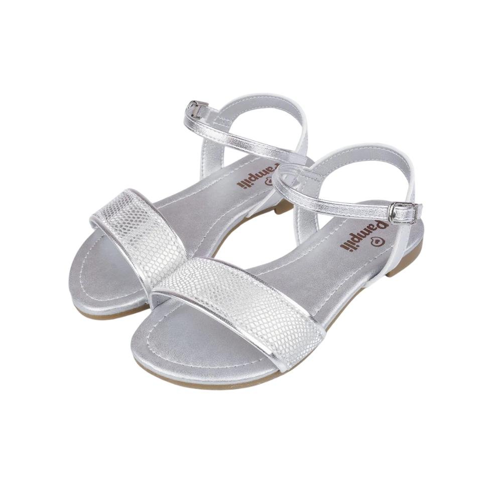 SANDALIA PAMPILI IRIS REF 725.036 MENINA Prata 2