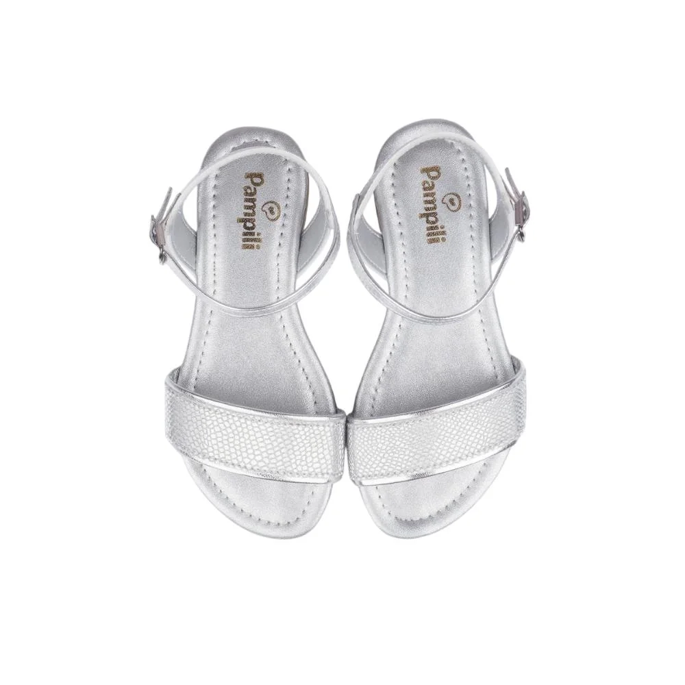 SANDALIA PAMPILI IRIS REF 725.036 MENINA Prata 4