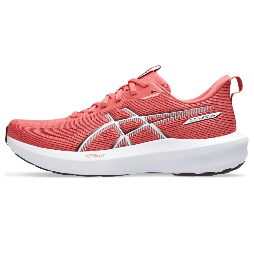 TENIS ASICS GT-1000 14 FEMININO Coral 2