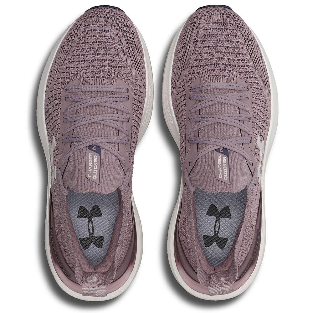TENIS UNDER ARMOUR CHARGED QUICKER 2 FEMININO Lílas 4