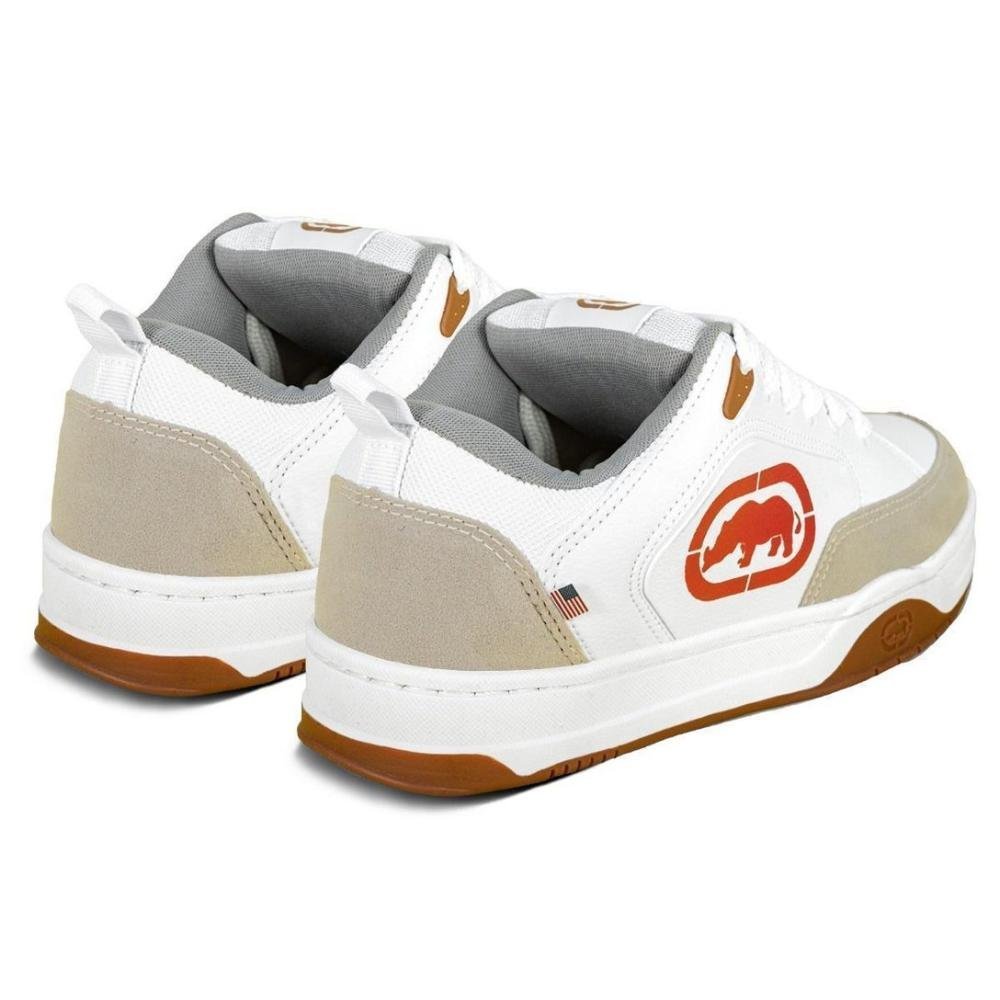 TENIS ECKO STREET MALIBU REF 1723 UNISSEX Branco/Vermelho 3