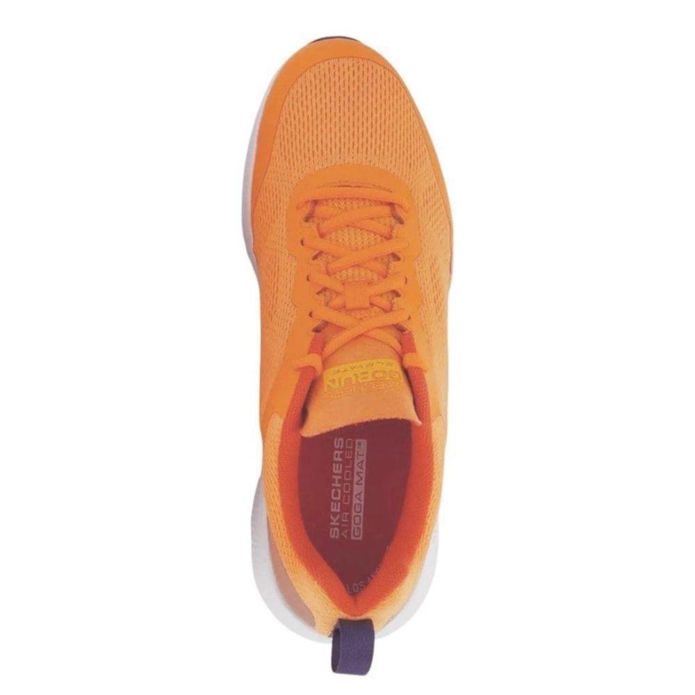 TENIS SKECHERS GO RUN ELEVATE MASCULINO Laranja 4
