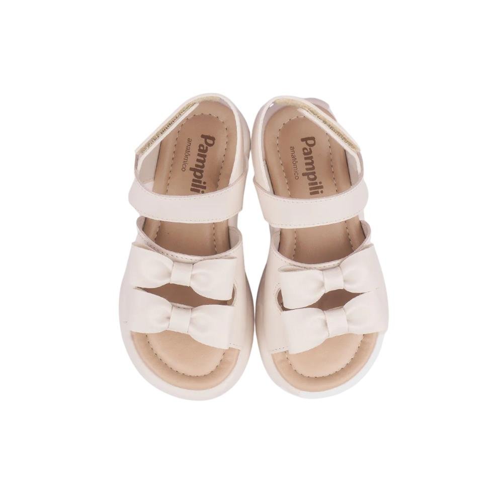 SANDALIA PAMPILI CORA FLATFORM REF 742.018 MENINA Bege 3