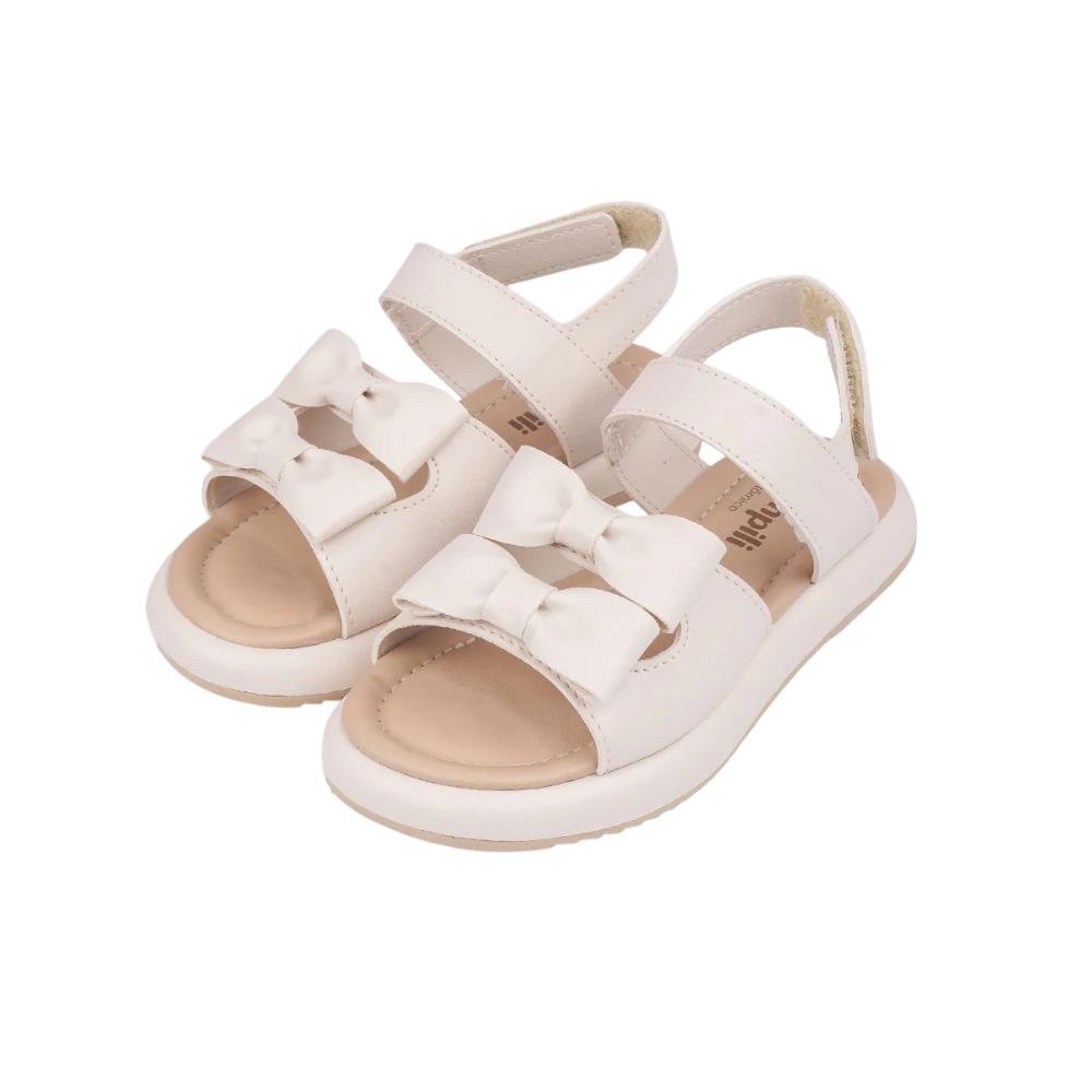 SANDALIA PAMPILI CORA FLATFORM REF 742.018 MENINA Bege 2