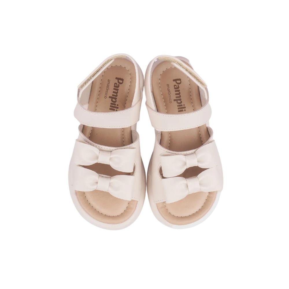 SANDALIA PAMPILI CORA FLATFORM REF 742.018 MENINA Bege 3