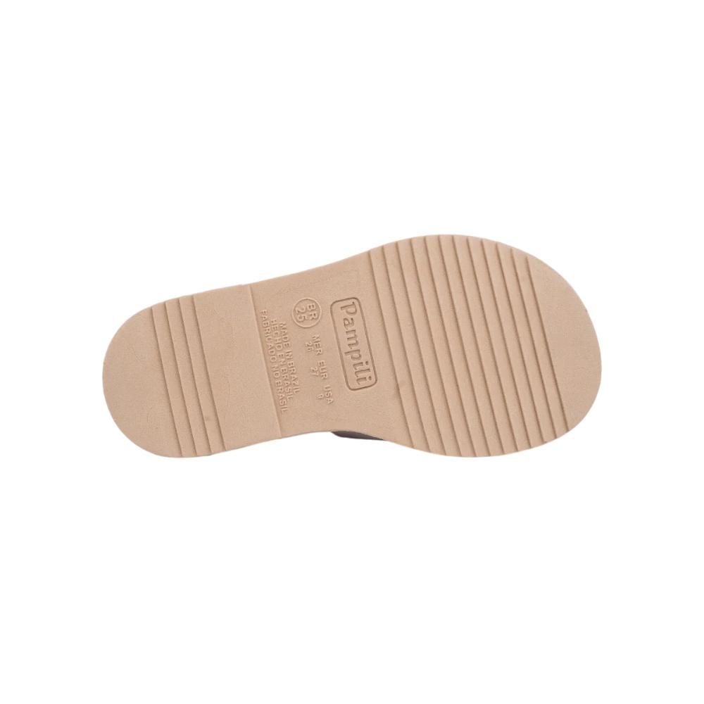 SANDALIA PAMPILI CORA FLATFORM REF 742.018 MENINA Bege 4