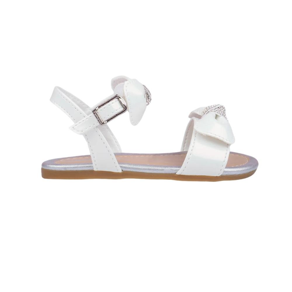 SANDALIA PAMPILI MILI LAÇO REMOVIVEL REF 642.098 MENINA Branco 1