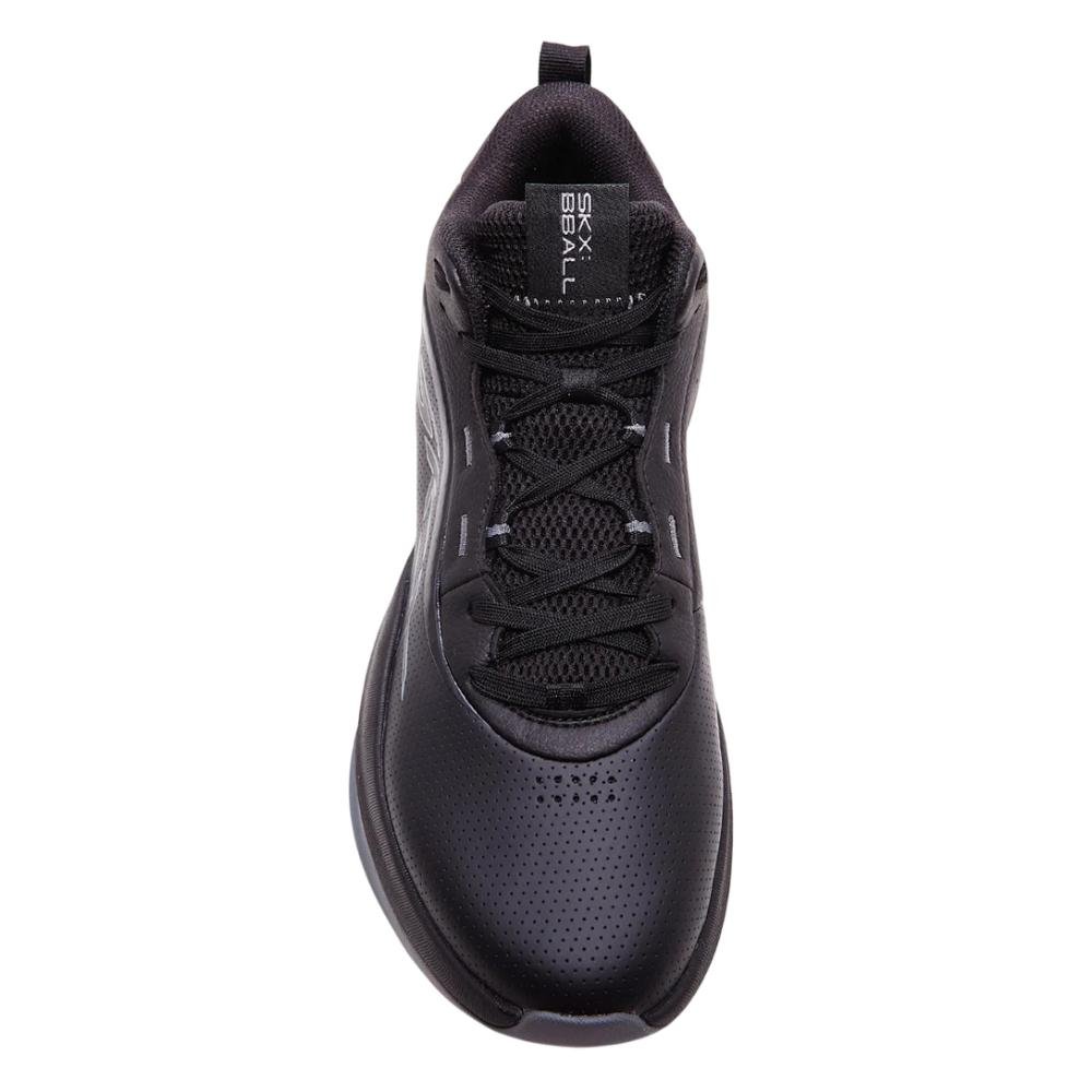 TENIS SKECHERS SKX LEAGUE REF 253010 MASCULINO Preto 4