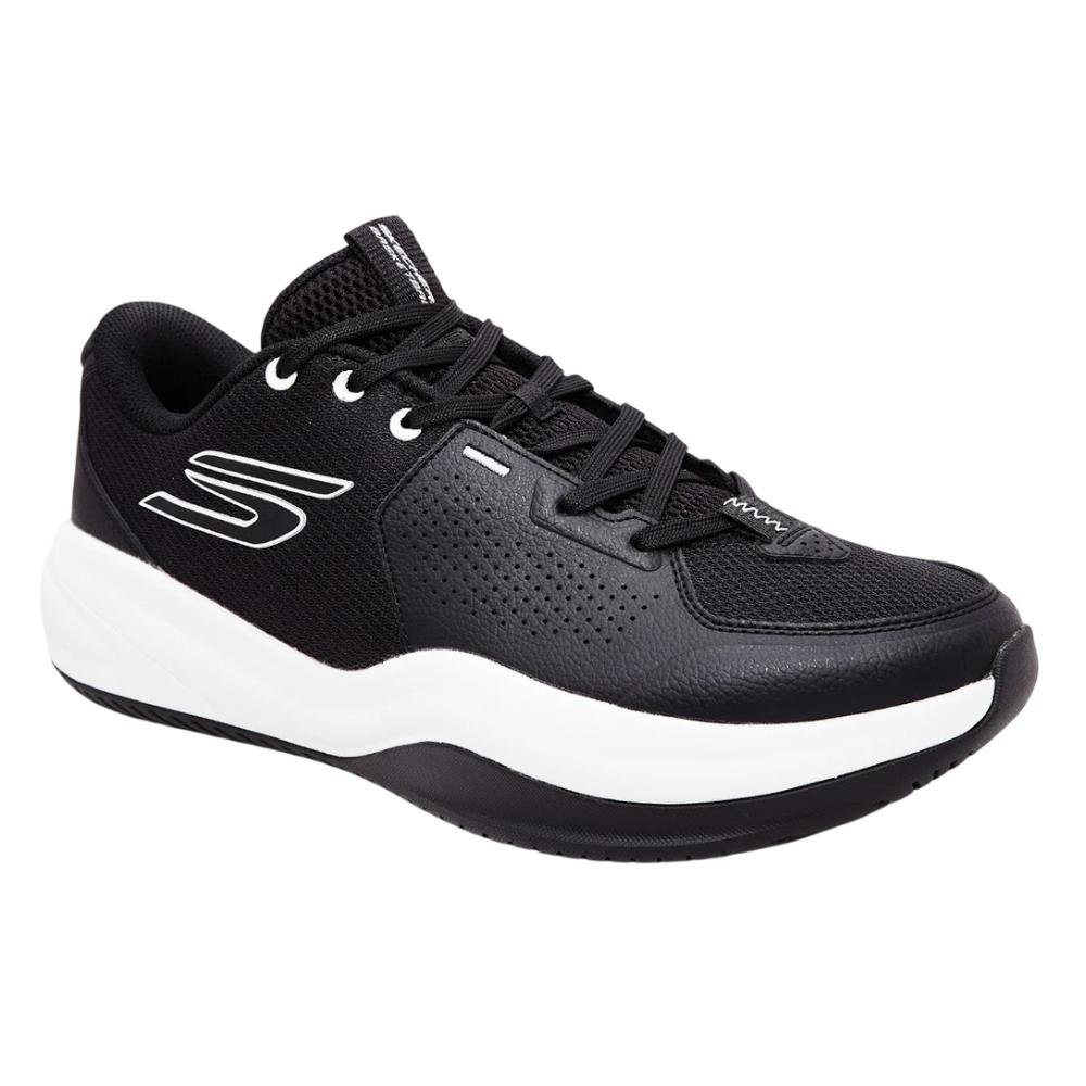TENIS SKECHERS SKX LEAGUE REF 253011 MASCULINO Preto 2