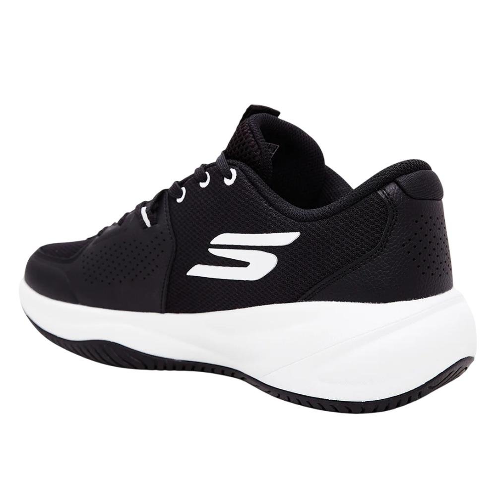 TENIS SKECHERS SKX LEAGUE REF 253011 MASCULINO Preto 3
