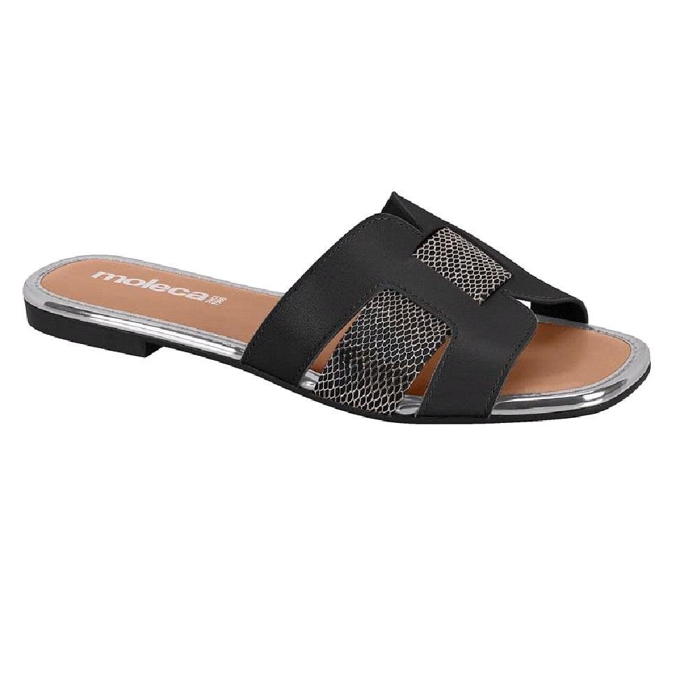 SANDALIA MOLECA RASTEIRA CONFORTÁVEL REF 5435.553.29850 Preto 3