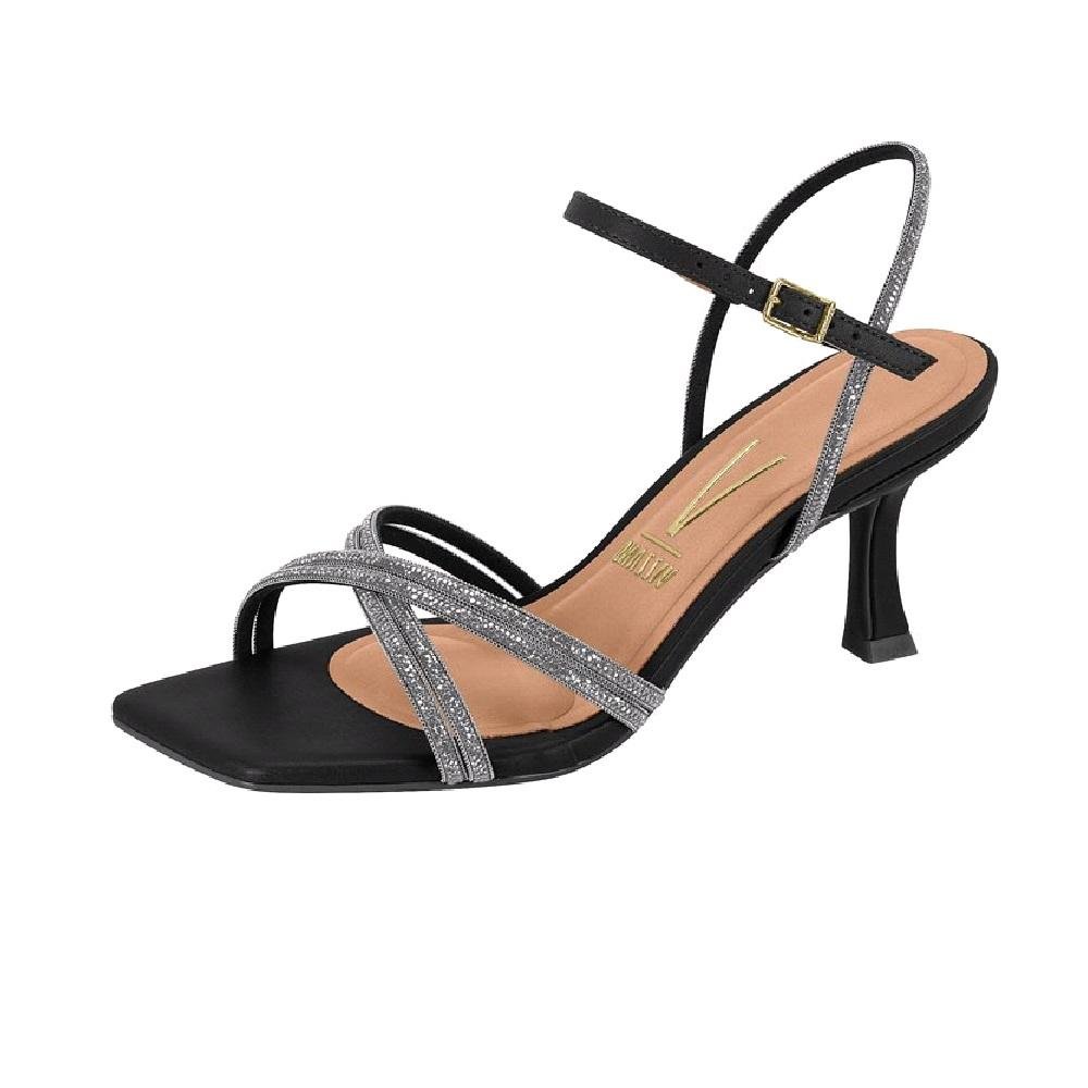 SANDALIA VIZZANO SALTO TAÇA BAIXO REF6536.105.27907 FEMININO Preto 4