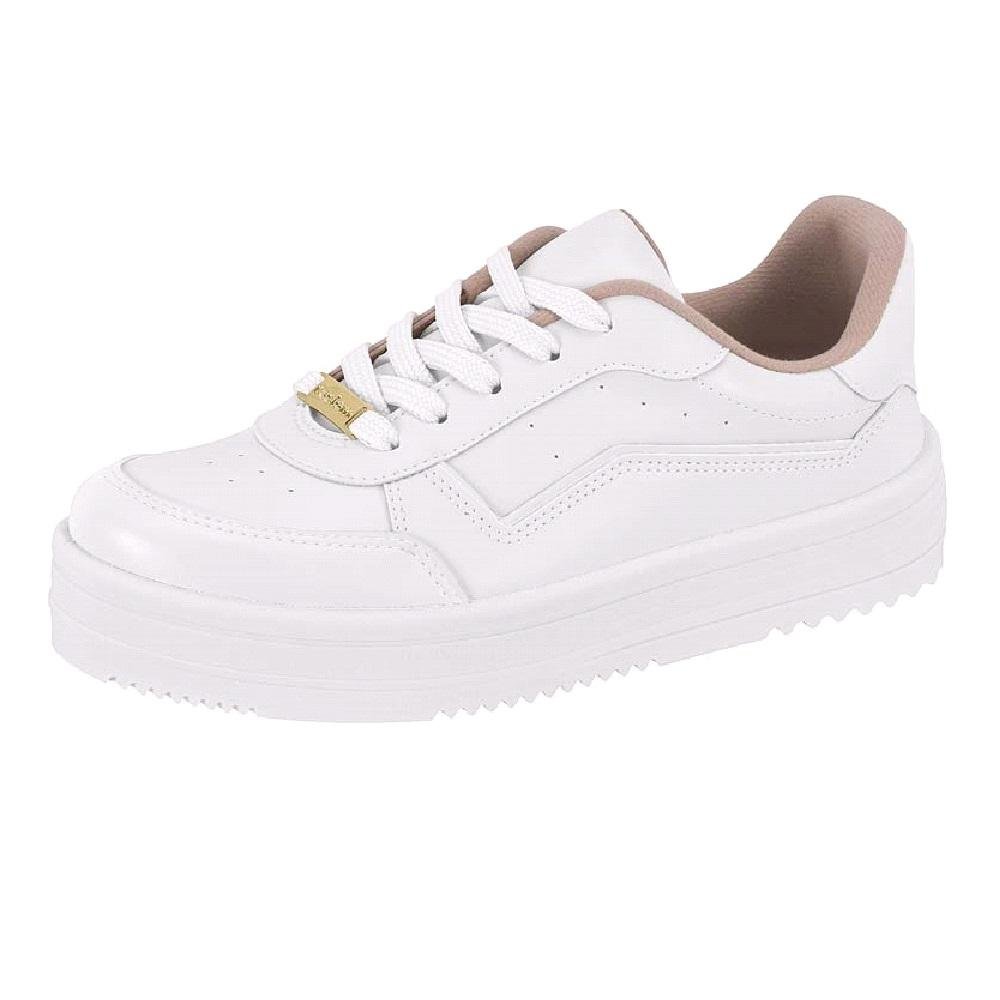 TENIS MOLECA CASUAL CONFORTAVEL REF 5782.316.7800 FEMININO Branco 2