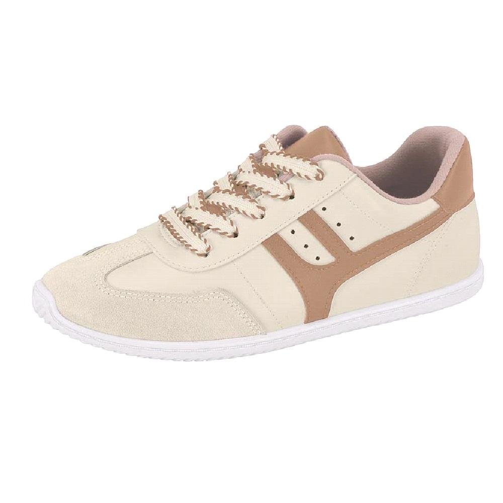TENIS MOLECA CASUAL REF 5827.101.18014 FEMININO Bege 2
