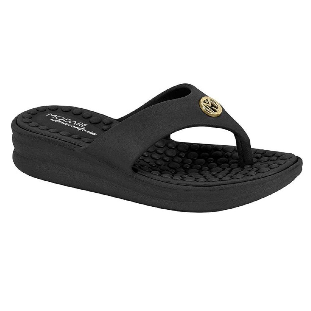 CHINELO MODARE ORTOPÉDICO REF 7213.100.8159 FEMININO Preto 3