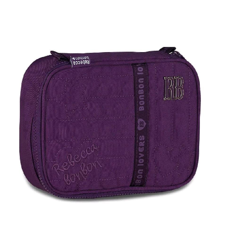 ESTOJO REBECCA BONBON SIMPLES 16X22X6 REF RB27004 Roxo 3