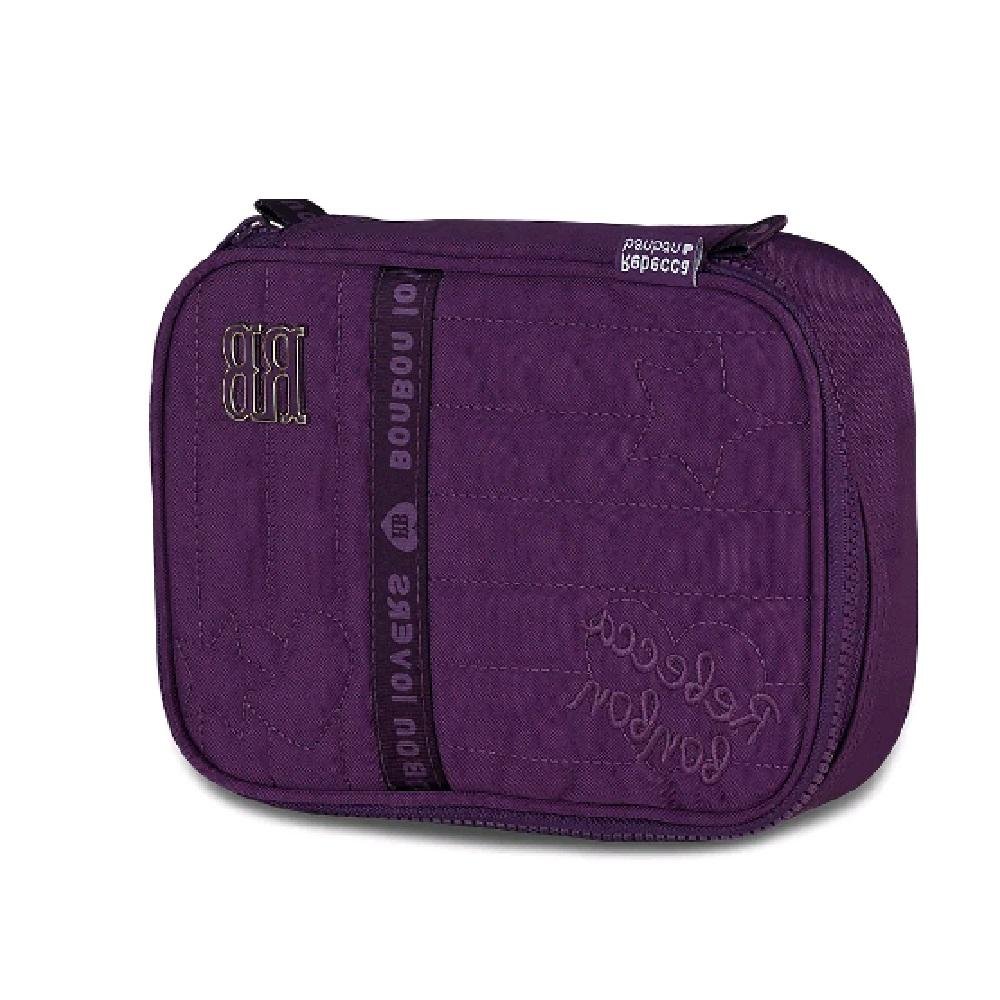 ESTOJO REBECCA BONBON SIMPLES 16X22X6 REF RB27004 Roxo 4