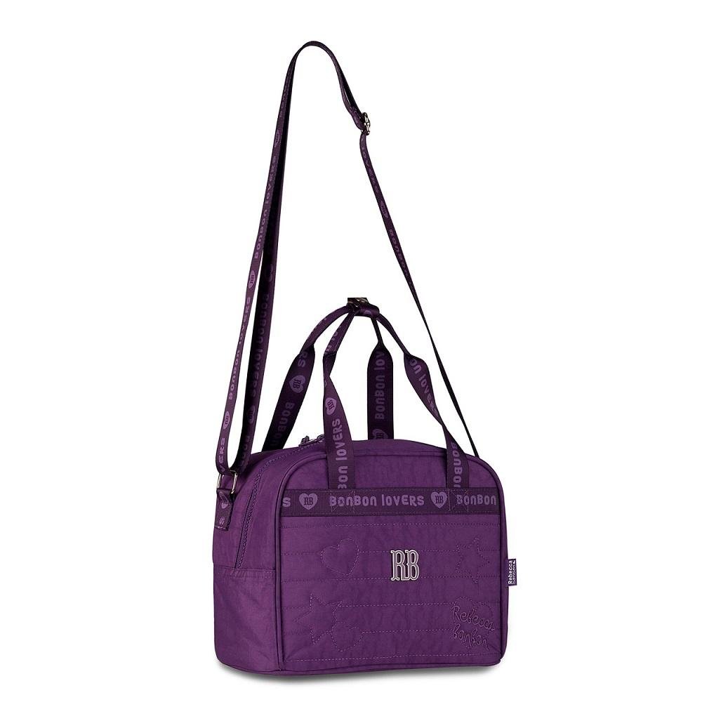 LANCHEIRA REBECCA BONBON TERMICA 8" REF RB27003 Roxo 3