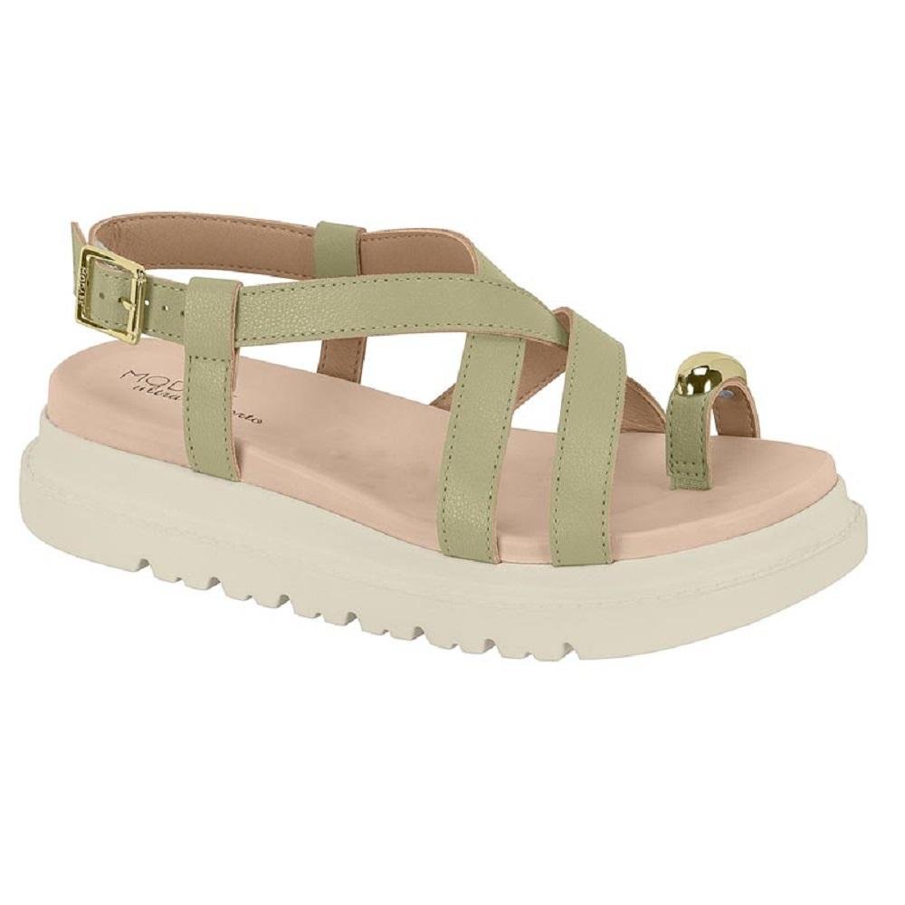 SANDALIA MODARE FLATFORM TIRAS REF 7200.107.21736 FEMININO Verde 3