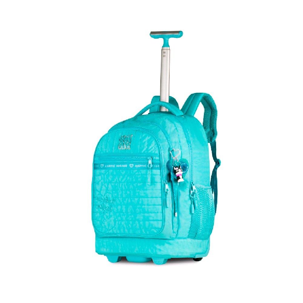 MOCHILA REBECCA BONBON DE CARRINHO 19" REF RB27000 Azul Turquesa 4
