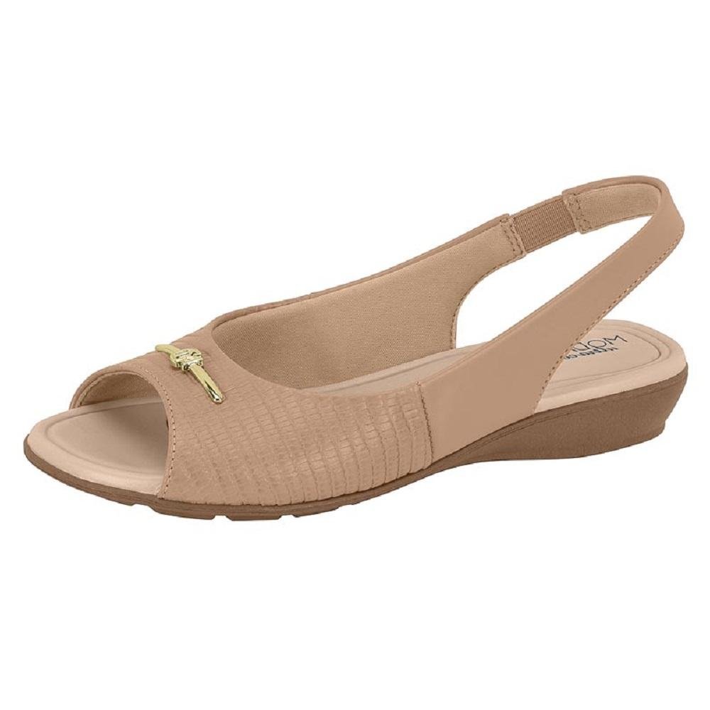SANDALIA MODARE ULTRACONFORTO REF 7127.253.29863 FEMININO Bege 4