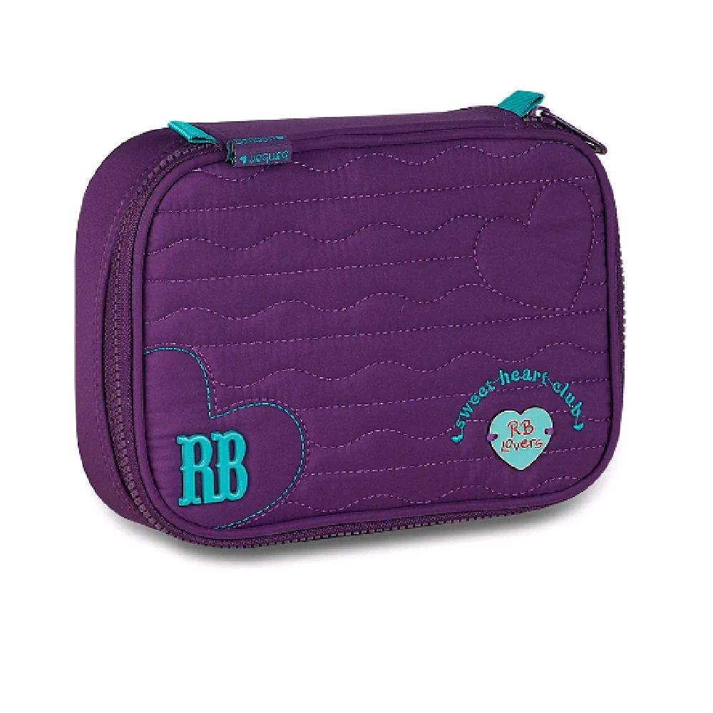 ESTOJO REBECCA BONBON 36 PENS HEART BEATS REF RB27013 Roxo 3