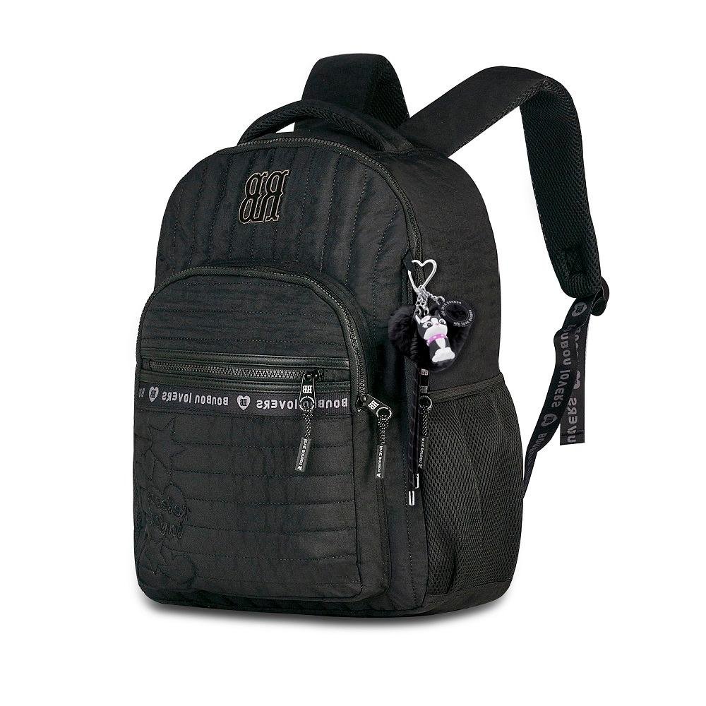 MOCHILA REBECCA BONBON DE COSTAS 17,5" REF RB27001 Preto 4