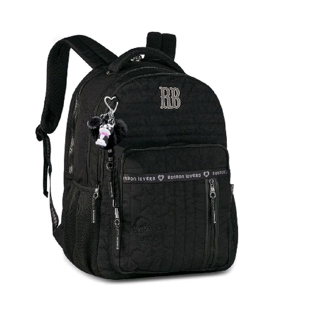 MOCHILA REBECCA BONBON DE COSTAS 19" SWEET DREAMS REFRB27005 Preto 3