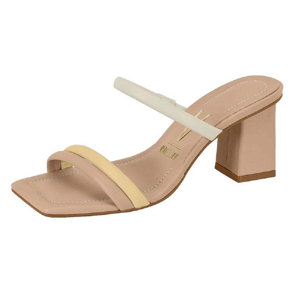 SANDALIA VIZZANO SALTO BLOCO REF 6455.108.7286 FEMININO Bege 4