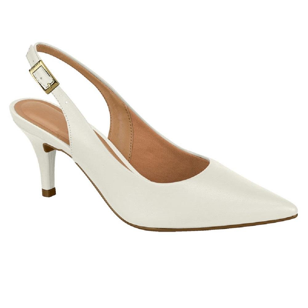 SCARPIN VIZZANO SALTO MÉDIO REF 1185.700.7286 FEMININO Branco 3