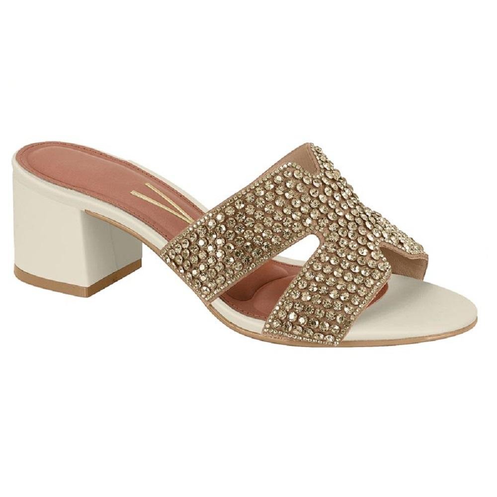 Cor Dourado/Off White