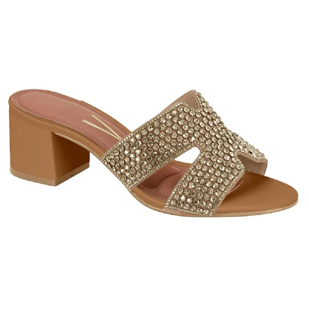 TAMANCO VIZZANO SALTO BLOCO REF 6291.1196.30758 FEMININO Dourado/Marrom 3