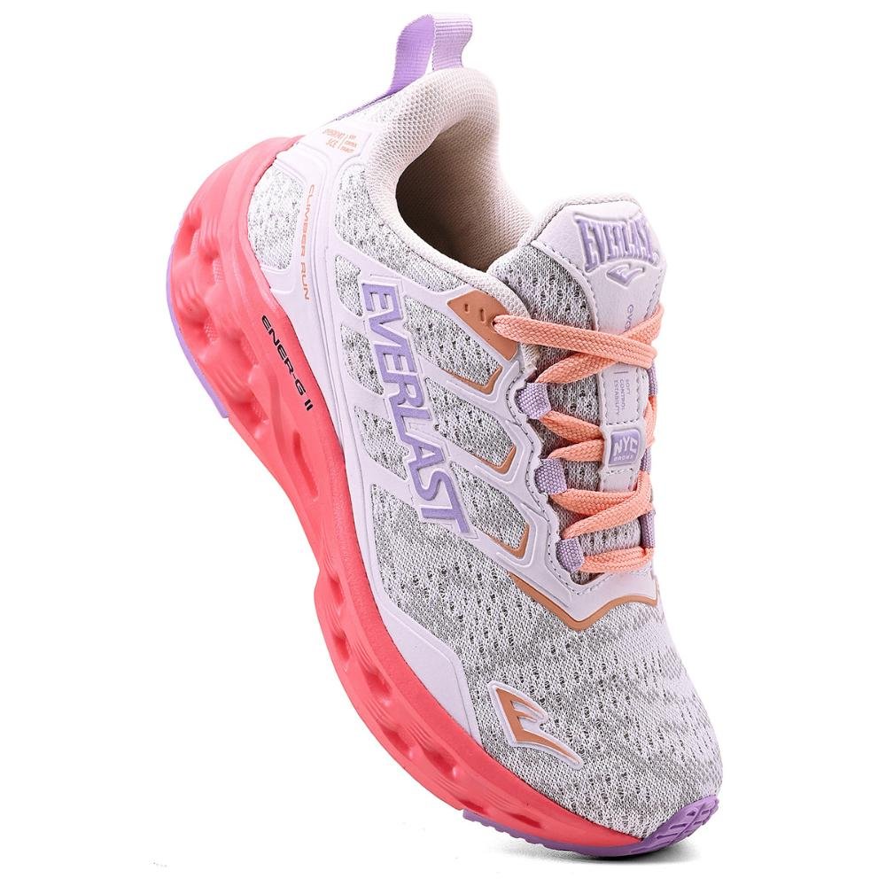 TENIS EVERLAST CLIMBER RUN FEMININO Cinza/Lilás 3