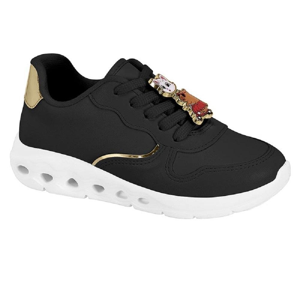 TENIS MOLEKINHA CASUAL REF 2588.106.12638 MENINA Preto 3