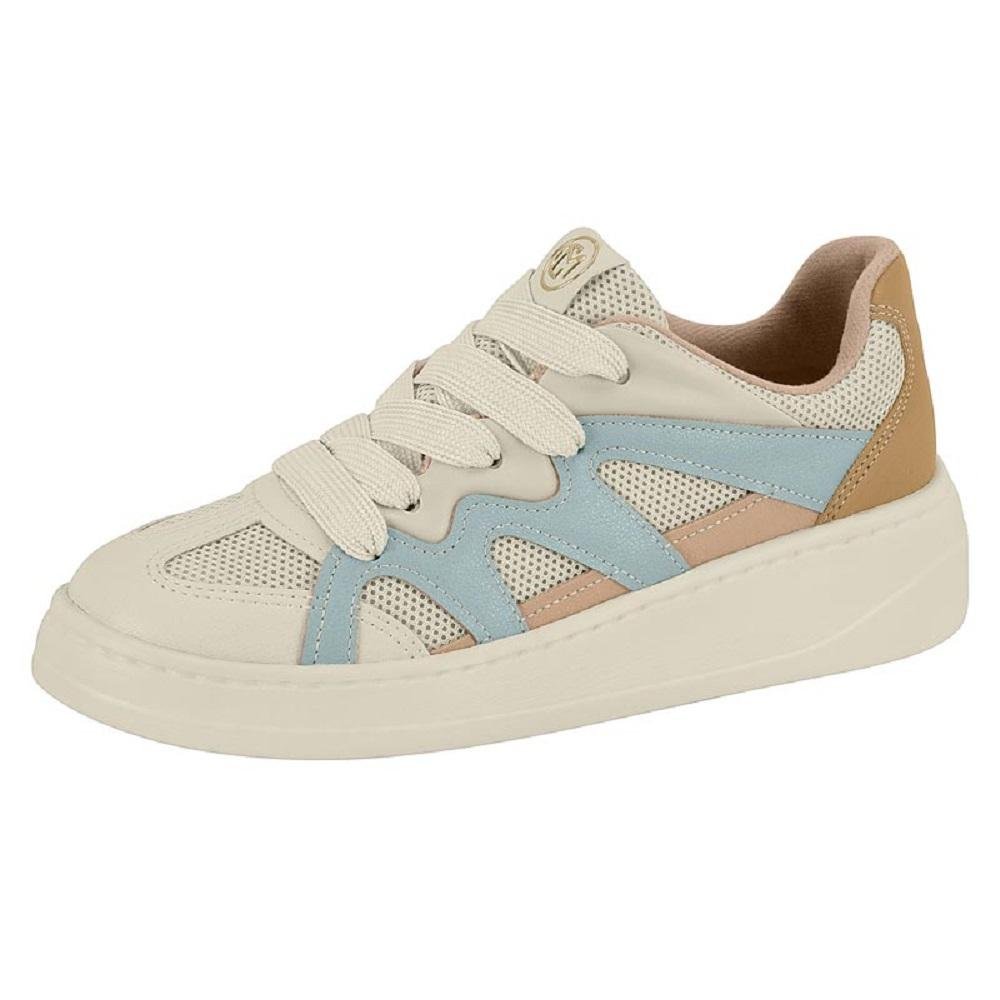 TENIS MODARE CASUAL REF 7402.109.30685 FEMININO Bege/Azul 2