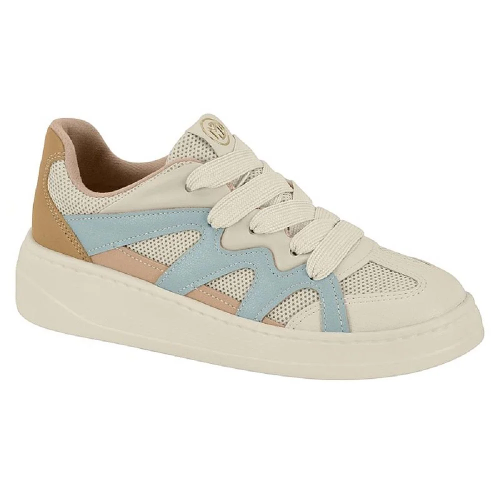 TENIS MODARE CASUAL REF 7402.109.30685 FEMININO Bege/Azul 3