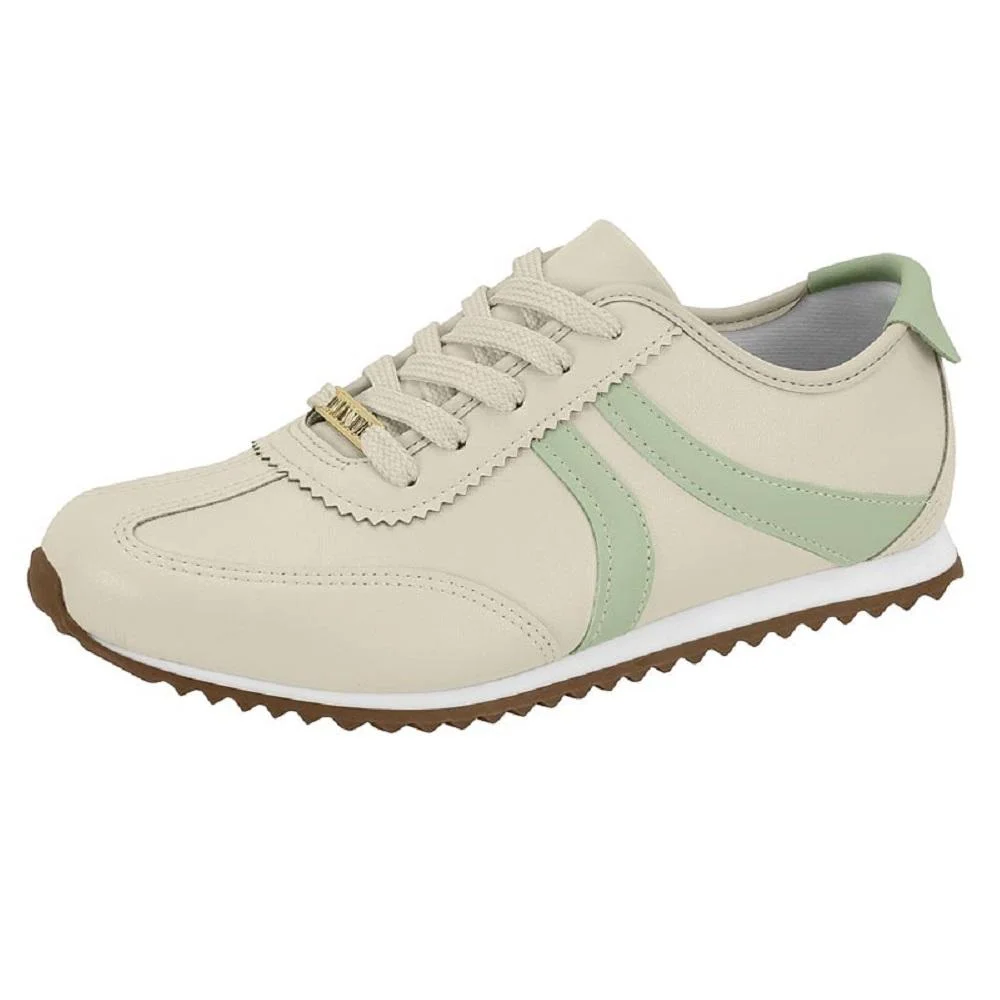 TENIS VIZZANO CASUAL REF 1471.100.7286 FEMININO Bege/Verde 4